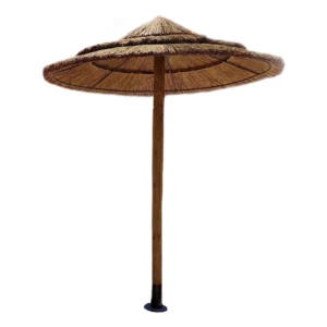 mobiliario-contract-sombrilla afrijun madera junco africano